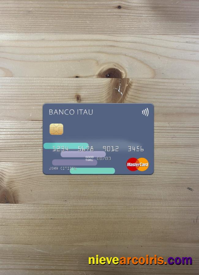 Argentina Banco Itaú mastercard photolook
